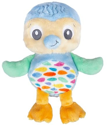 Playgro Plüsch Kuscheltier Stofftier ECO Schildkröte extra Soft - Hergestellt aus recycelten Wasserflaschen - Motiv Pinguin