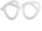 URPIZY Lot de 2 tuyaux de Rechange pour Pompe de Piscine Hors Sol pour Intex de 3,2 cm de diamètre, 1 m de Long (Blanc)