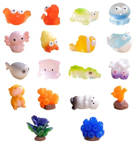 Voyyphixa 18 Stück Aquarium Pflanzen Deko Künstliche Aquarienfische Fish Tank Decorations Ornament Kunstpflanzen Aquariumdekor für Aquarium Tiere für Aquariendekoration (18 PCS)