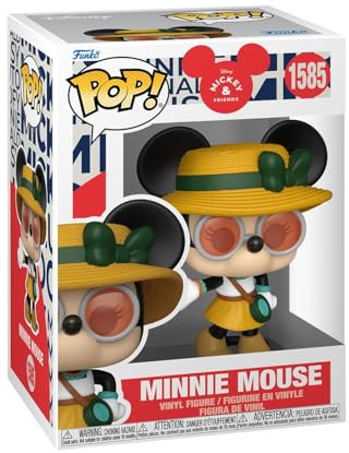 Funko POP! Disney: Minnie Mouse - Festival | Offizielles Cartoon/Animation Merch - Vinyl Sammelfigur als Regal Deko - Geschenkidee zum Geburtstag für Fans und Sammler