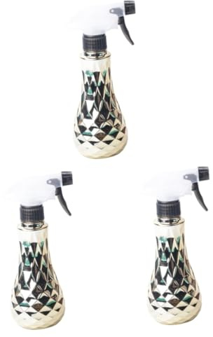 Healeved 3pcs Spray Mist Bottle Water Spray Gun Hair Sprayer for Men Women Hairdressing Tool