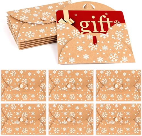 DERAYEE Weihnachtskarten, Weihnachtskarten set, Weihnachtspostkarte für Weihnachtsgeschenke,Verschiedene Arten von Weihnachtskarten. (Umschläge)