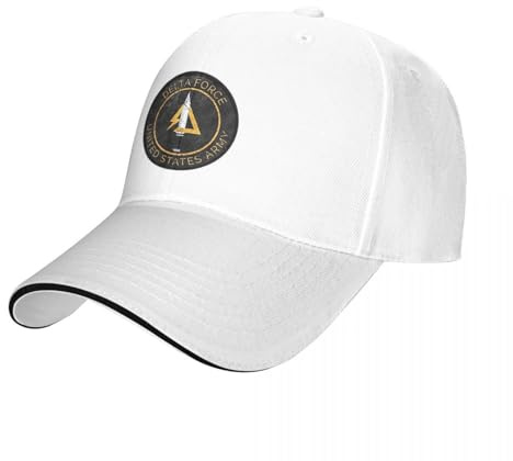Baseballmütze Basecap Delta Force Baseball Cap Hip Hop Beach schwarz Mann Frau