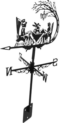 HANABASS Banderuola Segnavento Da Giardino Banderuola Decorativa Indicatore Di Direzione Del