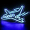 Neonlicht Schild, Luftfahrzeuge aircraft Neonschild Batterie USB Leuchtreklame Neon Schild Licht Neonschilder Neon Light für Schlafzimmer, Spielzimmer, Bar, Party, Kinderzimmer