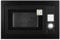 Smad Four à Micro-ondes Encastrable 25L, Micro Ondes Combiné, 8 Niveaux de Puissance en Micro-Ondes 900W et 1000W Gril, Décongélation Intelligente, 8 Menus Automatiques, Minuterie jusqu'à 95min, Noir