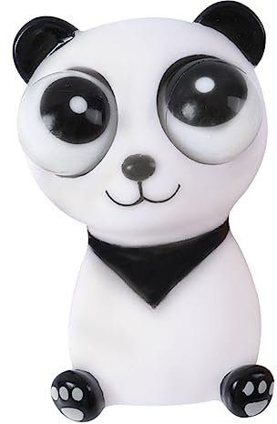 FELTECHELECTR Panda Quetschspielzeug Für Kinder Stressabbau Kleiner Spielzeug Mit Dehnbarem Weichem Material Tragbares Druckentlastungsspielzeug Für Party Und Alltag