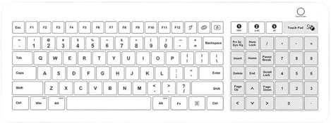 XXINGYULI Tastiera medica con touchscreen capacitivo Multi-interfaccia USB Wireless e compatibilità Bluetooth(3 in 1)