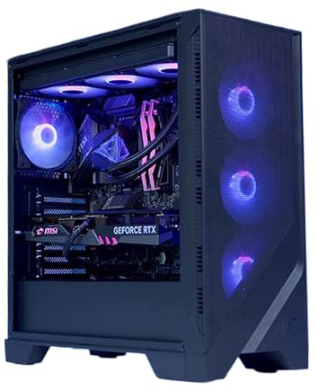 PC Gaming Lucky - R5 9600X / RTX 5070 12GB GDDR7 / B850 Gaming Plus WiFi / 32GB DDR5 6000 CL30 / 1TB M450 / 240mm Liquido A13