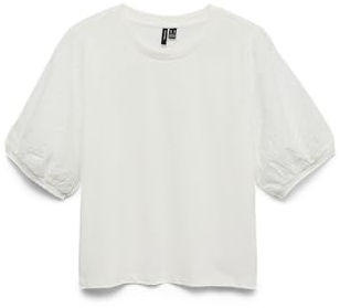 VERO MODA Damen Vmjanni Ss O-Neck Short Top JRS Ga Vmjanni Ss O-Neck Short Top JRS Ga (1er Pack)