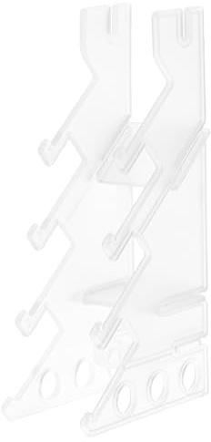 BESPORTBLE Transparenter Finger Skateboard Halter aus Kunststoff Platzsparendes Display Regal mit Einzigartigem Design Vielseitig Einsetzbar für Zuhause und Büro Einfache Montage zur