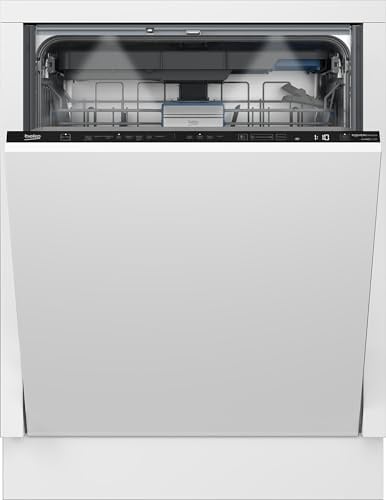 Beko Fully Integrated Standard Dishwasher - Black with Sliding Door Kit - C Rated