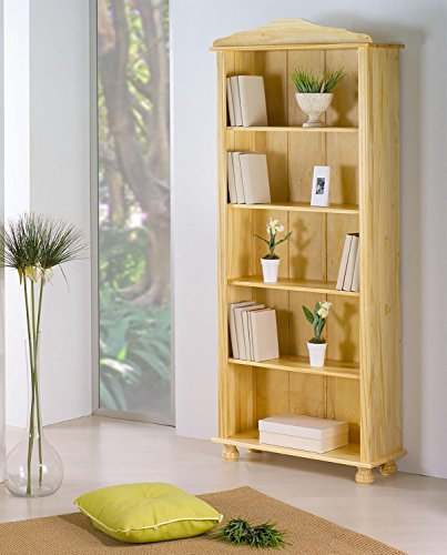 IDEA Nabytek Bücherregal im Landhausstil Kiefer massiv