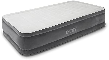 Intex Comfort Plush Mid Rise Dura-Beam Airbed with Internal Electric Pump, Bed Height 13
