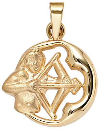 Jobo Sternzeichen-Anhänger Schütze aus 375 Gold