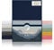 Laleni Premium Spannbettlaken 38x77cm Babywiege oval 2er Set | OEKO-TEX zertifiziertes Spannbettlaken Stubenwagen | Moseskorb Bezug aus Baumwolle | Spannbettlaken Kinderwagen | Baby Bettwäsche in Blau