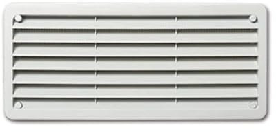 Pescaplanet Griglia Areazione Bombole Camper in 2 Parti Dimensioni 27x12 cm