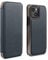 Greenwich BLAKE Leather Case for iPhone 13 Compatible with MagSafe Wireless Charging - Seal (Grey) / Gunmetal