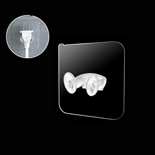 NIAN 1/2/3/5/10 Haushalt Transparent Stark Selbstklebend Tür Wandhaken Saugnapf Schwerlast Regal Saugnapf Küche Bad Haken