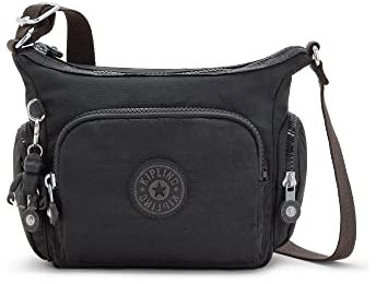 Kipling Gabbie Mini-Umhängetasche, bedruckt, Black Noir