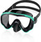 EverSport Occhialini da nuoto per adulti con copertura per il naso per donne e uomini, nessuna perdita, ampia visuale trasparente, maschera subacquea per immersioni in acqua aperta, piscina