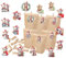 Adventskalender zum Befüllen : 2023 DIY Adventskalender Zahlen Sticker zum Selbstbefüllen groß mit 24 Adventskalender Kraftpapier Tüten Maus Weihnachtsmäuse