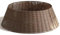 ELDTEC Jupe de panier de sapin de Noël faite à la main – Élégante housse de base en rotin tissé – Décoration de 50,8 cm pour maison de vacances