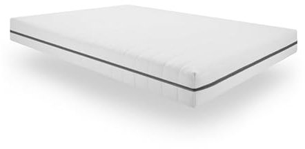 Sleepneo Matratze 120x200 cm - Höhe 15cm - Duo Härtegrad H2 & H3 - Orthopädische 7 Zonen Kaltschaummatratze, punktelastisch atmungsaktiv - Softer Bezug mit 4-seitigem Reißverschluss