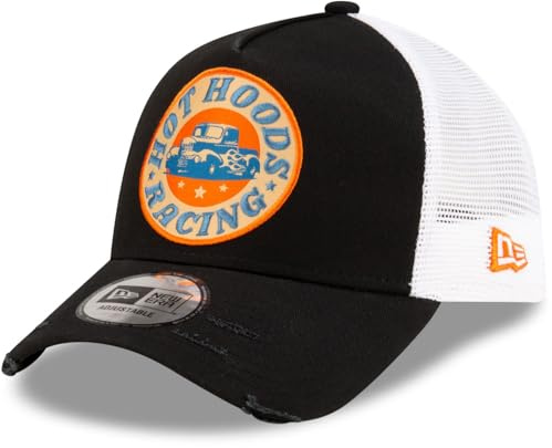 New Era Adjustable A-Frame Trucker Cap - HOT Hoods Racing