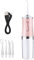 FiTspi 220ml Irrigatore Orale Cordless Dental Water Flosser per la Pulizia Denti 3 Modalità di Pressione 4 Jet Tip IPX7 Impermeabile