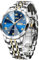 OLEVS Mens Watches Großes Gesicht Blau Geschäft Analoger Quarz Uhr Klassisches Römische Ziffern Zweifarbig Edelstahlband Uhren Herren Leuchtend Wasserdicht Kalender Armbanduhr Herren