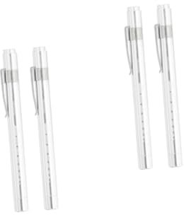 SOLUSTRE 4stücke Pen Light Mit Pupillenmessgerät Für Anwendungen Für Ärzte Und Langlebig Und Praktisch Handhabung