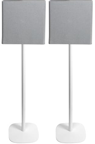 Vebos Standfuß BRAVIA Theatre Quad weiß EIN Paar - Kompatibel mit Sony BRAVIA Theatre Quad