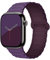 Compatible con Apple Watch Correa 49mm, Correa magnética de silicona reversible de doble cara para iWatch Ultra 2 Ultra Series (Ciruela/Morado, 44mm/45mm/46mm/49mm/42mm(Series 3 2 1))
