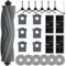 24 Stück Zubehör für Dreame L10s Pro Ultra Heat / L10s Ultra Gen 2 / X30 Ultra & MOVA E30 Ultra Saugroboter, 1 Hauptbürste 6 Staubbeutel 6 Wischpads 4 Filter 6 Seitenbürsten 1 Reinigungsbürste