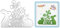 Stanzschablonen Neuheiten 2025 Ostern, Stanzschablone Osterhase Stempel und Stanzen Set, Ostern Hase Prägeschablonen Stanzformen Ostern für DIY Scrapbooking Kunst Handwerk Supplies (Hase)