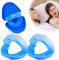 2Pcs Anti Snoring Mouthpiece Devices, Stop Snoring Aids for Men Women, Effective Anti Snore Mouth Guard for Prevent Bruxism & Snore, Sleep Apnea Mouthpiece for Good Sleep
