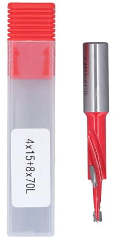 Step Drill Bit Set, Multifunctional 3 in 1 Step Router Bit, Cemented Carbide Woodworking Step Drill Bit for Furniture and Stair Construction, Ideal for DIY Enthusiasts