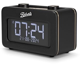 Revival Rest Retro Radiowecker Dab+/UKW/Bluetooth schwarz