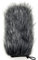 MMSKY Mousse de protection anti-vent en fourrure pour micro, 9 à 24 cm