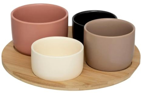 Secret de Gourmet - Service Apéritif 5 Pièces Wavy Bliss 11cm Multicolore
