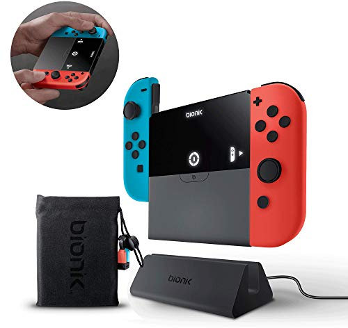 Bionik BNK-9016 Nintendo Switch Power Plate - Portable Power System (Black)