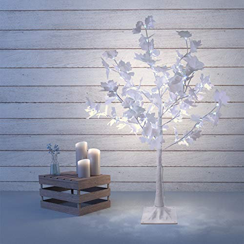DecoKing 72er LED Baum Lichterbaum Lichterzweig innen außen LED Tree Gartendeko Maple