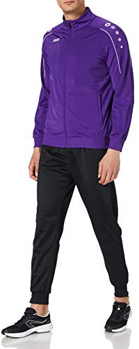 JAKO - Tuta da uomo in poliestere Classico, viola, M, M9150
