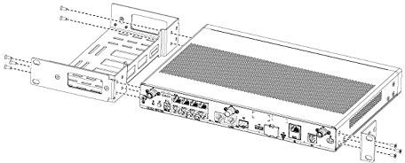 RW RoutersWholesale 4200 ISR Chassis + Rack Mount Compatibile/Ricambio per Cisco ISR 4000 Series - ACS-4220-RM-19=