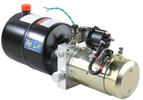 Pro-Lift-Werkzeuge Pompe Hydraulique Électrique 12 V - Groupe Hydraulique 200 Bar 1,5 kW 5 L