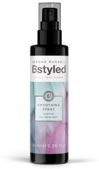 Jerome Russell BStyled Smoothing Spray - Frizz Ease for Smooth Hair, Heat Protection Spray for Hair with Bond Building Technology, Vegan Friendly, 150ml