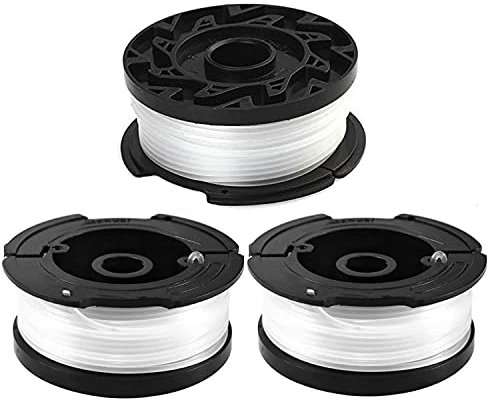 Bobines A6481 A6485 pour Black et Decker Af-100, Bobine Fil Coupe Bordure pour Black et Decker Coupe-Bordures, 3 Bobine de Fil Debroussailleuse (3pcs)