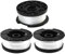 Bobines A6481 A6485 pour Black et Decker Af-100, Bobine Fil Coupe Bordure pour Black et Decker Coupe-Bordures, 3 Bobine de Fil Debroussailleuse (3pcs)