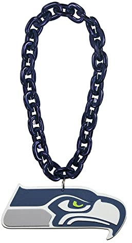 Aminco NFL Seattle Seahawks Team Fan Chain, Marineblau